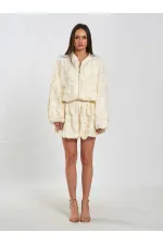 160893 Bomber Fermuarlı Ceket