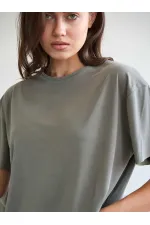 050746 Kısa Kollu Örme T-shirt
