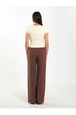 050652 Body basique à col boutonné