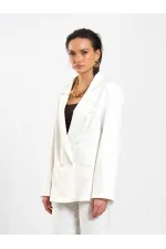 131059 Veste à poches passepoilées