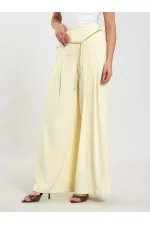 031641 Double Pleated Trousers with Trim