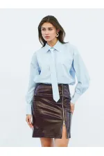 080733 Kravatlı Tek Cep Gömlek