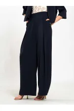 031635 A pileli Bol Paça Pantolon