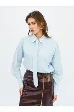 080733 Kravatlı Tek Cep Gömlek