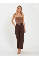 071857 Square Neck Strappy Blouse