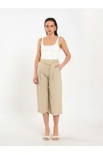 010872 Zincir Kemerli Bermuda