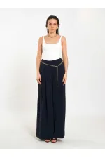 060332 U-Neck Slim Collar Tank Top