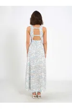 Robe 111537 avec boucle métallique au dos