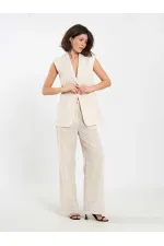 Gilet matelassé à un bouton 120736