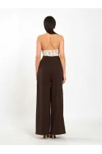 031635 A pileli Bol Paça Pantolon