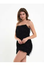 111658 Fringed Mini Dress