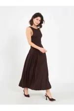 Robe midi sans manches 111717