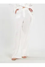 Pantalon à ceinture droite 031663