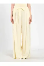 031678 Elastic Waist Detail Belted Trousers 031678 Elastic Waist Detail Belted Trousers