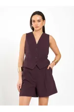 Shorty City Boy à plis simples 010868