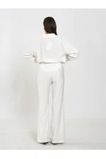 031651 Düz Kemer Pantolon