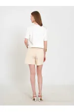 010877 Denim Mini Shorts