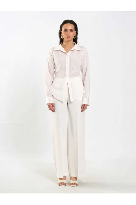 Chemise 080787 avec détail au dos