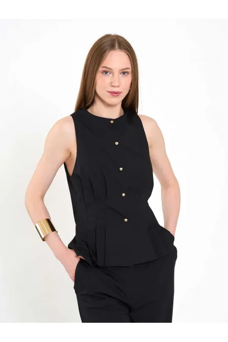 120746 Stella Waist-Fitted Vest