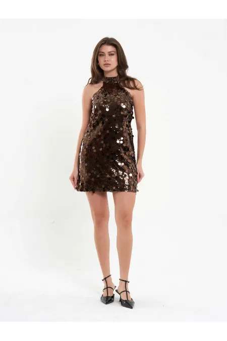 111653 Sequin Mini Dress