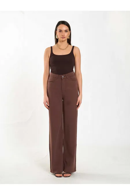 Débardeur à col en U et col ajusté 060332