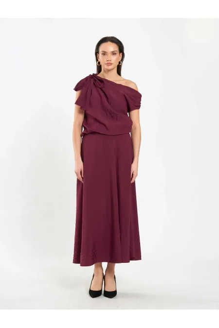 071886 Chemisier asymétrique