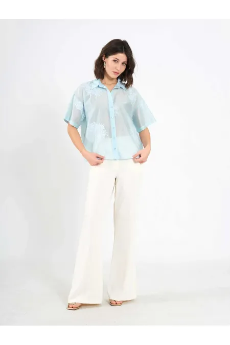 Chemise à manches courtes 080815