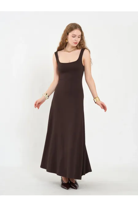 111687 Midi Ruffled Dress