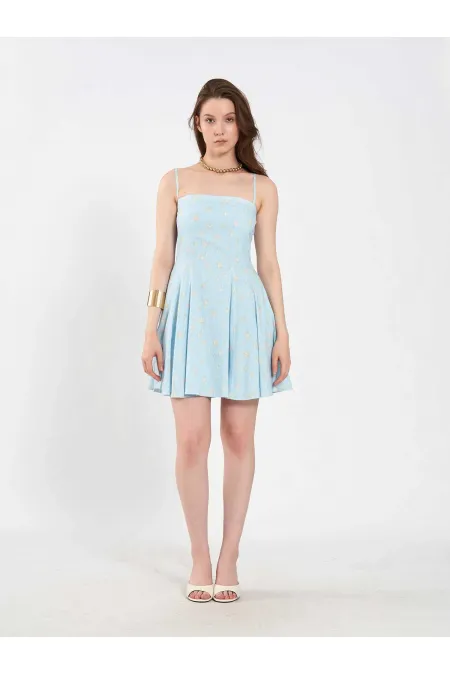 111728 Strappy Mini Goddess Dress 111728 Strappy Mini Goddess Dress