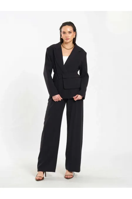 131057 Veste oversize avec sac