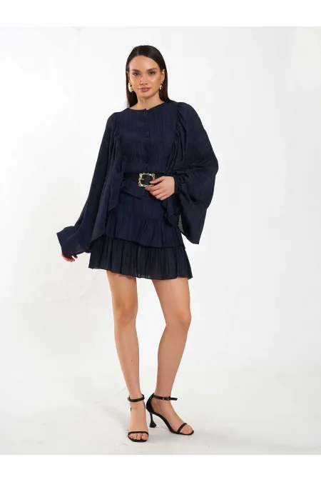 041173 Mini-jupe à volants