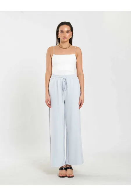 031628 Beli Lastikli Pantolon