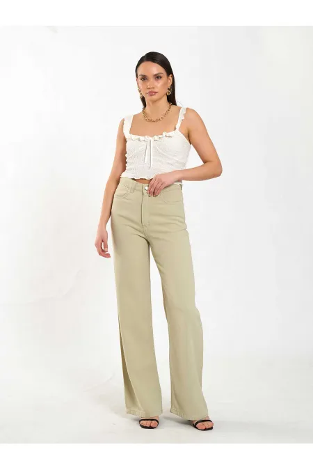 031659 Tencel Straight Leg Trousers 031659 Tencel Straight Leg Trousers