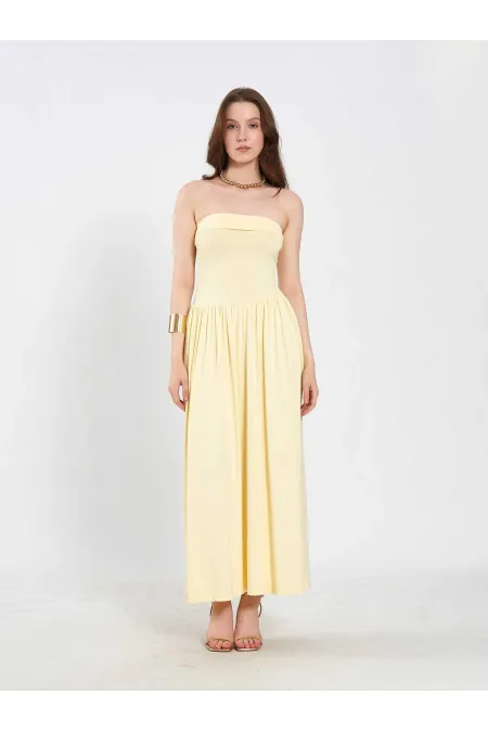 111718 Strapless Knitted Dress 111718 Strapless Knitted Dress