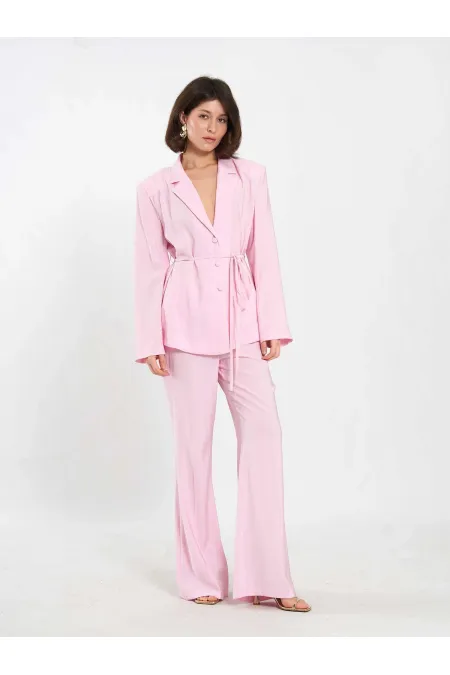 Pantalon à ceinture droite 031663