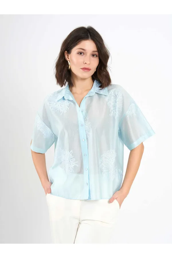 Chemise à manches courtes 080815