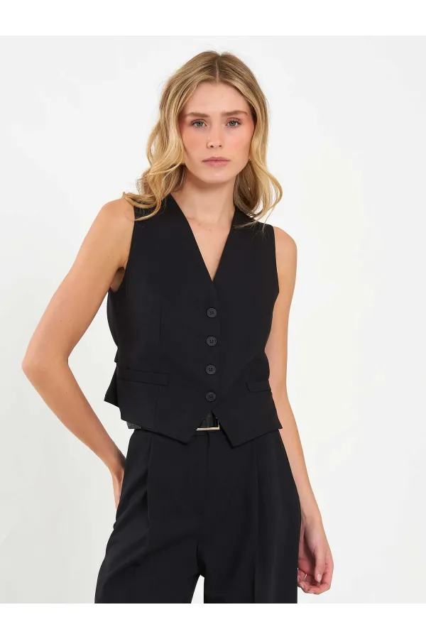 120738 Sırtı Tokalı Yelek