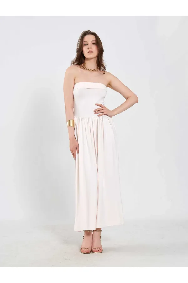 111718 Straplez Örme Elbise 111718 Straplez Örme Elbise