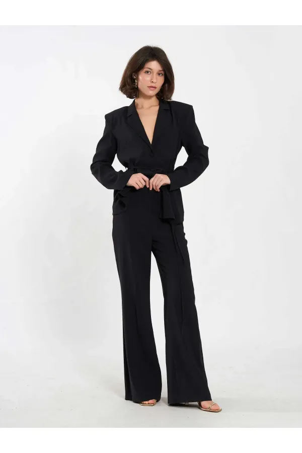 Pantalon à ceinture droite 031663