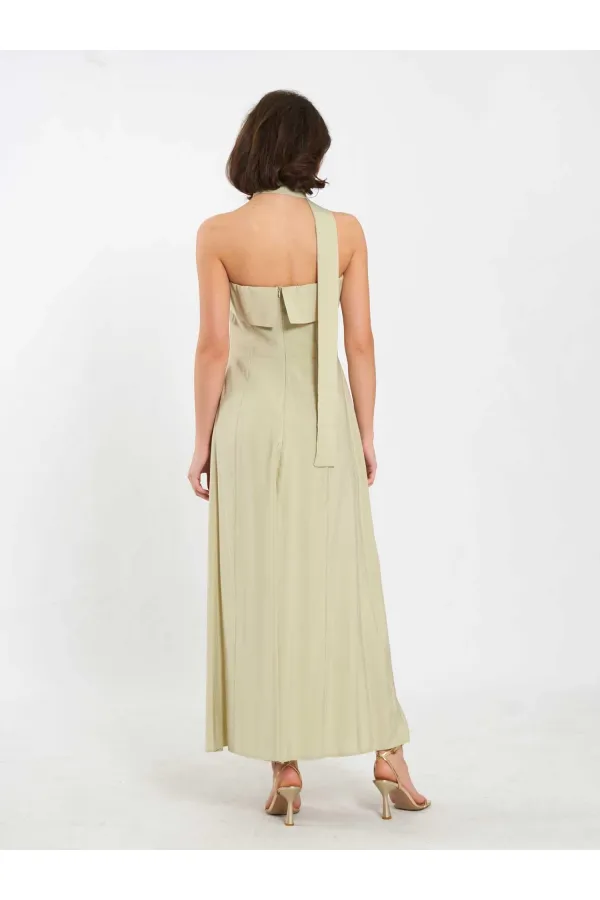 111706 Strapless Dress with Slit
