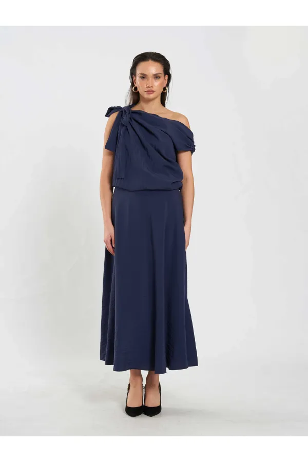 071886 One Shoulder Blouse