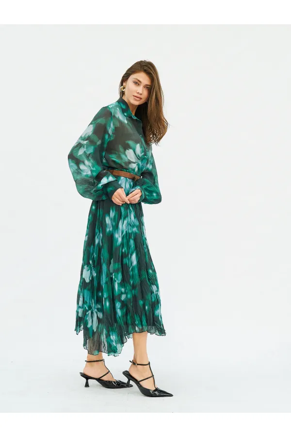 041097 Kraşlı Kloş Etek