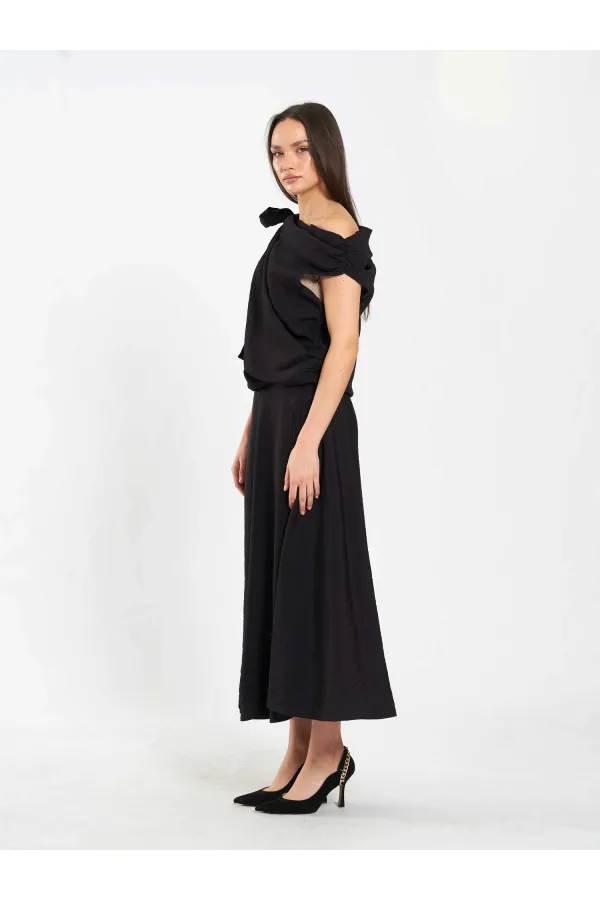 071886 Chemisier asymétrique