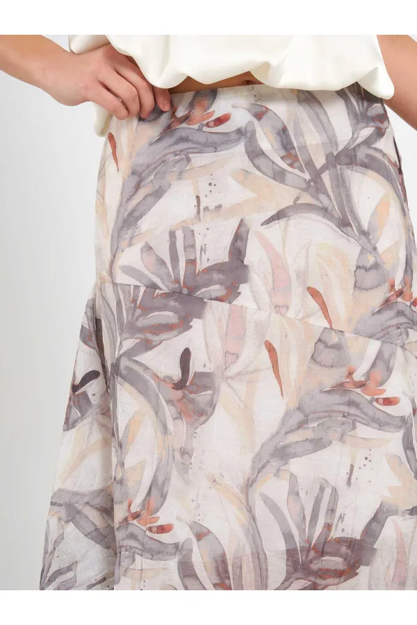 Jupe midi corset 041190