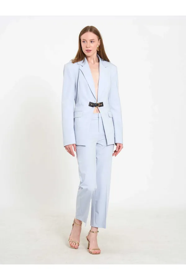 131066 Stella Jacket with Front Belt Buckle