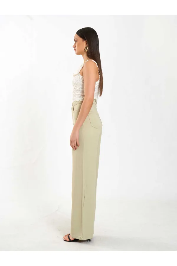 031659 Tencel Straight Leg Trousers 031659 Tencel Straight Leg Trousers