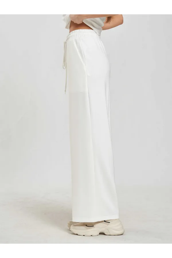 Pantalon à taille élastique 031628