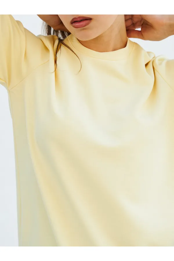 050733 Crew Neck Oversize T-Shirt