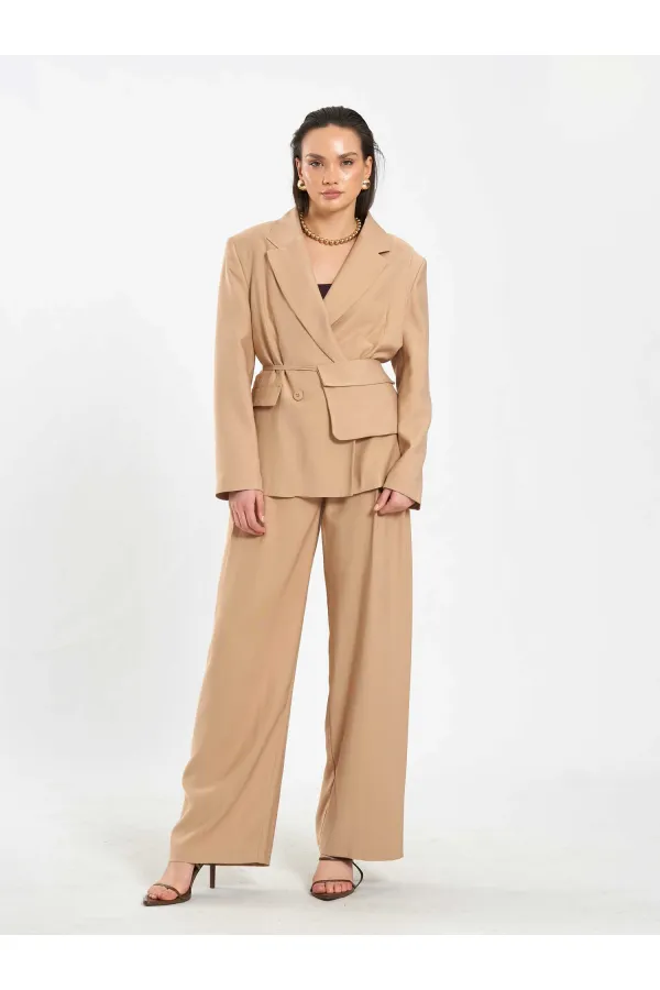 131057 Veste oversize avec sac