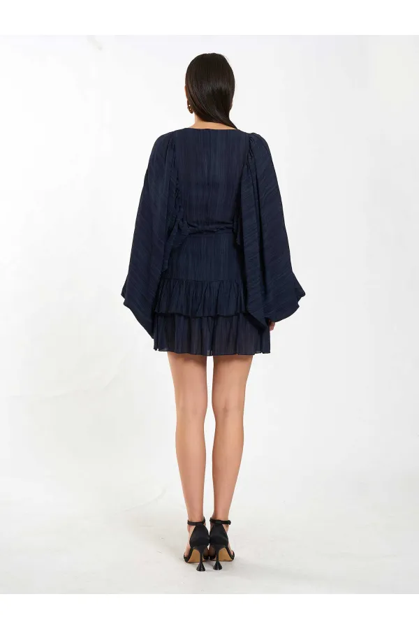 041173 Mini-jupe à volants